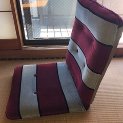 座椅子　二脚の画像