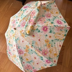 花柄折りたたみ傘