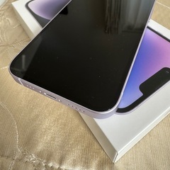 iPhone14 128GB パープル SIMフリー 美品