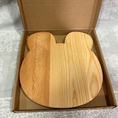 オカイモノクマ　カッティングボードの画像