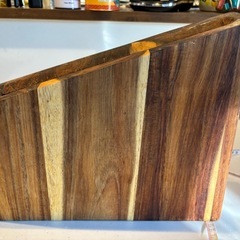 マグネットナイフラック木製の画像