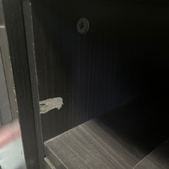 【至急〜11/8まで】ブラウン　テレビ台　テレビボード横1100mm、高さ410mm、奥行き370mm の画像