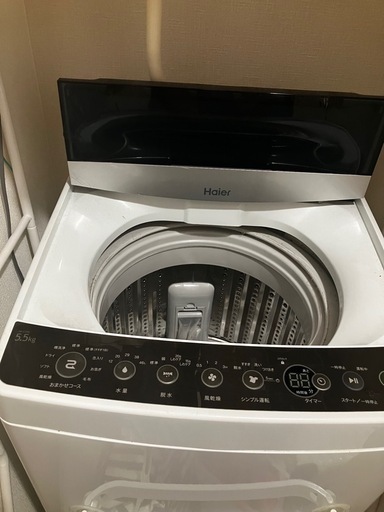 【取引中】洗濯機5.5kg2019年製