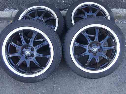 215/45R17 スタッドレスタイヤ　ホイール　セット 2015年製 Yokohama ice GUARD 50