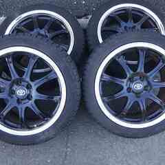 215/45R17 スタッドレスタイヤ　ホイール　セット 201...