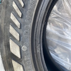 【値下げ】ハイエース用　NASCARホワイトレター の画像