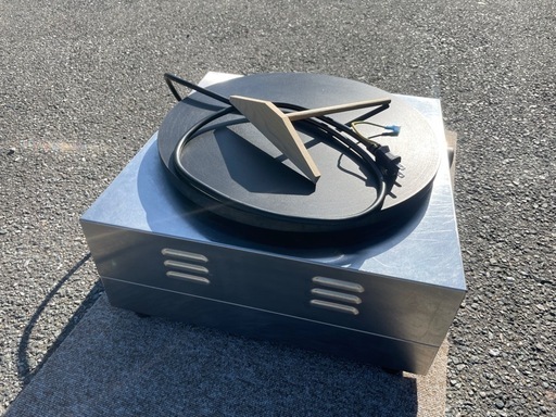 ■中古品 ■クレープメーカー ＣＦ－１ 電気式 145W 487ｘ447ｘ230ｍｍ 鉄板の直径400ｍｍ 動作問題なし■