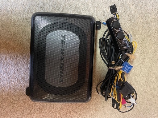 カロッツェリアTS-WX120Aパワードサブウーファーシステム