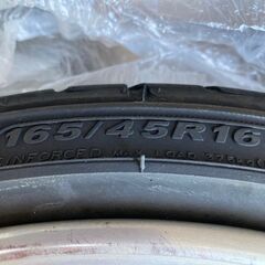 決まりました！エブリィワゴン 16インチワーク マイスタータイヤホイル