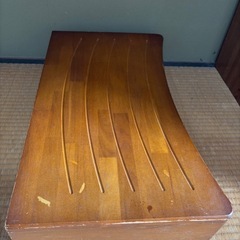 木製踏み台の画像