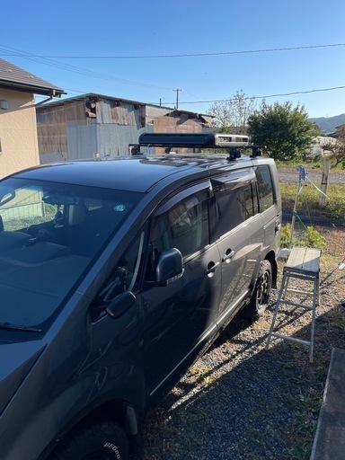 デリカD5  innoベースキャリア-ルーフラック