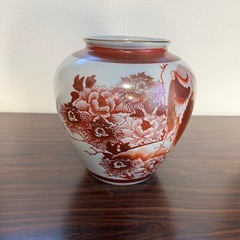 【値下げ】九谷焼　九谷龍山作　花瓶の画像