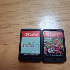 取引中 あつまれどうぶつの森 スプラトゥーン2 Switch ソフト セットの画像