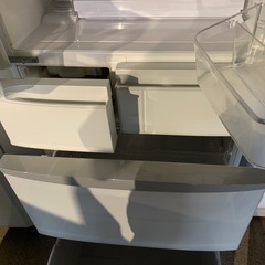 美品‼︎ 日立 ６ドア 大型冷凍冷蔵庫　R-F51M3 ホワイトの画像
