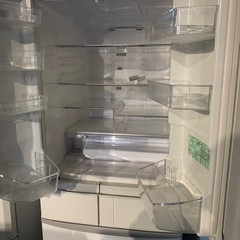 美品‼︎ 日立 ６ドア 大型冷凍冷蔵庫　R-F51M3 ホワイトの画像