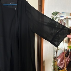定価15000(税抜)喪服 袖羽織りレース ワンピースの画像