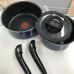 ティファール 取っ手のとれるフライパン 4点セット の画像