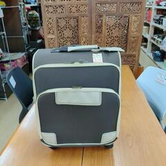 キャリーケース☆MINTON☆老舗メーカー・イングランド、ベージュ＆チャコールカラー【こちらは店舗です。浜村鹿野温泉ICから3分 買取本舗 宮本リサイクル 営業時間9～19時 定休日水曜のみ←連絡できませんm(_ _)m】の画像