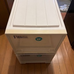 奥行きありの衣装ケース