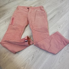 メンズゴルフパンツ　ブルークラッシュ