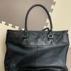 naturally quality bag トートバッグ grory crew高島屋で購入 黒の画像