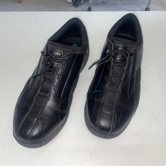 MIZUNO　ミズノ　フリーウォーク　FREEWALK io　K5KO-99509　24.5㎝　スニーカー　靴　ウォーキング　ブラック　黒　中古品　③の画像