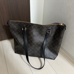 coachトートバッグの画像