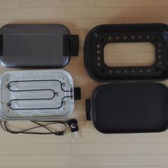 決まりました　　　大きい長方形のホットプレートの画像