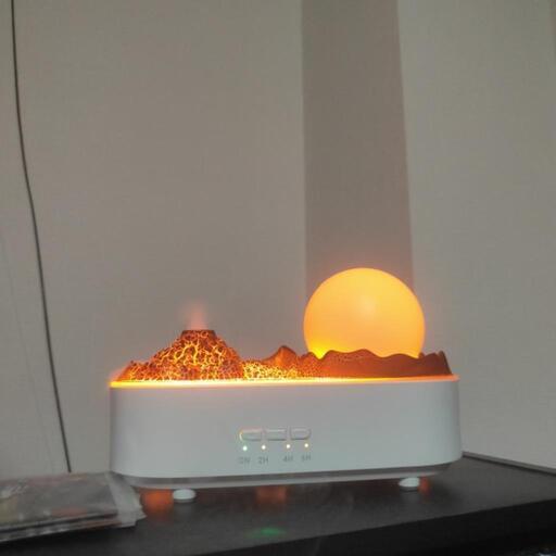 人気の火山の噴火加湿器