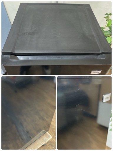 I686 ? お買い得モデル♪ Haier 冷蔵庫 (106L)  JR-N106K ⭐ 動作確認済 ⭐ クリーニング済