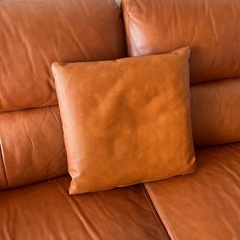 ニトリ　3人かけソファの画像