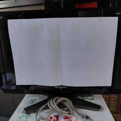 （取引中。）SHARPテレビ（20V）ジャンク品