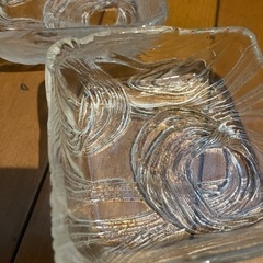 四角い透明なお皿　11/15処分の画像