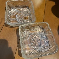 四角い透明なお皿　11/15処分
