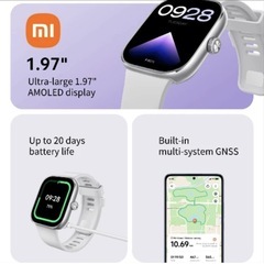 [タイムセール]新品 XIAOMI Redmi Watch 4の画像