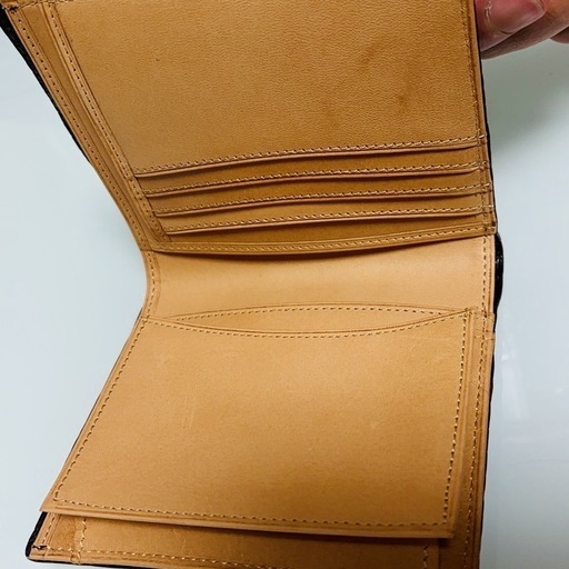 SATOLI クロコダイルレザー 二つ折り財布
