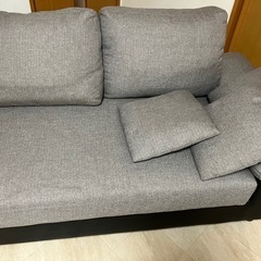 モダンデコ　ソファー　美品　浜松市近郊送料無料