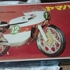 ヤマハのバイクのプラモデルです
