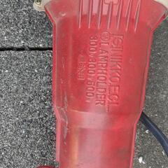 早い方優先 投光器 室外 ライト 球新品2個付の画像