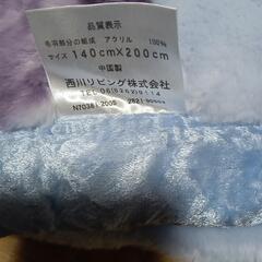 最終値引き西川の毛布の画像
