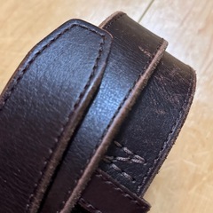 ユニクロ　レザーベルト　Mの画像