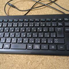 キーボード　有線の画像