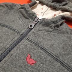 combi mini 90㌢ ソフトロングパーカー『未使用品』の画像