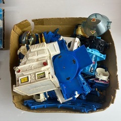 k1103604 当時物 タカラ ミクロマン ロードステーション基地 共箱付 MICRO-MAN 昭和レトロ 古い玩具 現状品 ロボットヒーロー物 SF漫画 中古 現状品の画像