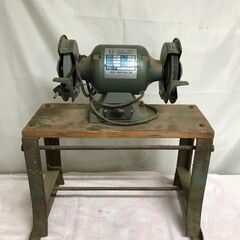 【北見市発】テーブルグラインダー ELECTRIC BENCH GRINDER シルバー (D6117mkmY)