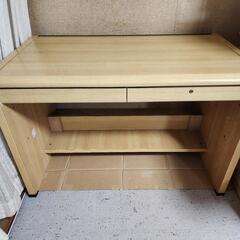 学習机 木製 横110cm縦60cm高さ70cm位