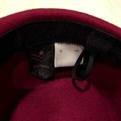 帽子 ハット オシャレ レディース フェルトウールハット キャスケット　帽子の画像