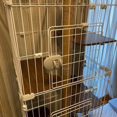アイリスオーヤマ　キャットゲージ三段