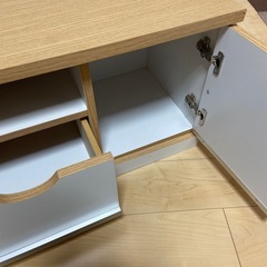 【取引中】収納棚　キャスター付きの画像