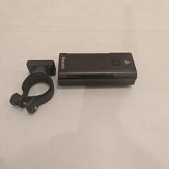 自転車用ライト 懐中電灯 散歩 防災 モバイルバッテリー機能付きの画像